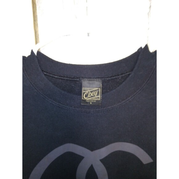 Obey Men's Small Black Sweatshirt - Picture 6 of 10